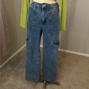 Blue BDG Cargo Jeans
